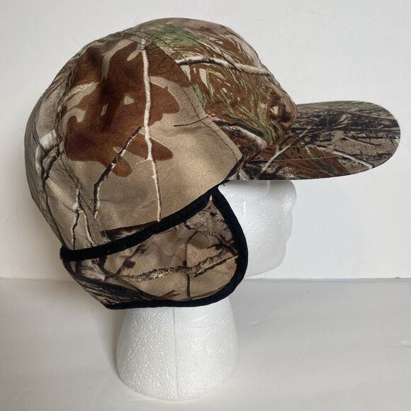 RedHead Realtree Camo Gore-Tex Thinsulate Ear Flap Hunting Cap Hat Size Large - Picture 2 of 8
